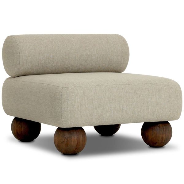 Leilani Outdoor Chaise, Alessi Buff