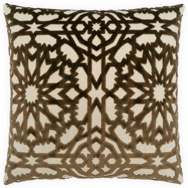 Bartholdy Coussin, Marron/Cr¨¨me, Lot de 2