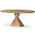 Bibianna Oval Table ¨¤ manger, Blush Marbre