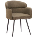 Musgo Dining Chaise, Vert, Lot de 2
