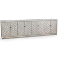 Malibu 8 Door Cabinet, Bleu Washed