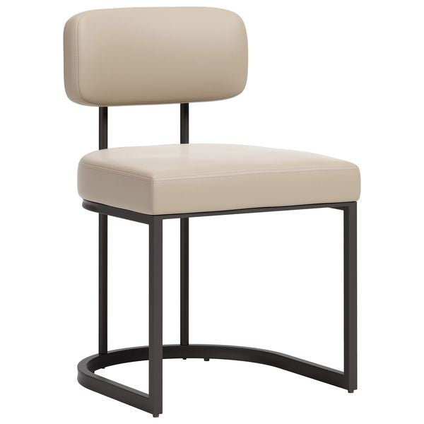 Velar Dining Chaise, Beige/Gris, Lot de 2